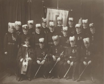 DeMolaiCommandry No. 5 Officers, believed to be from the 1920’s.